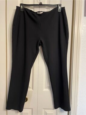 Coldwater Creek Black Women's Pants - Classic Straight Leg